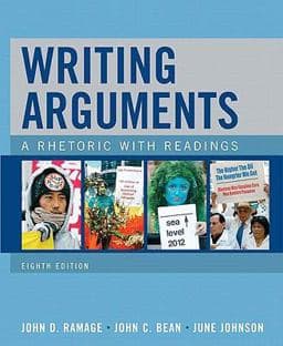Writing Arguments 9780205681105