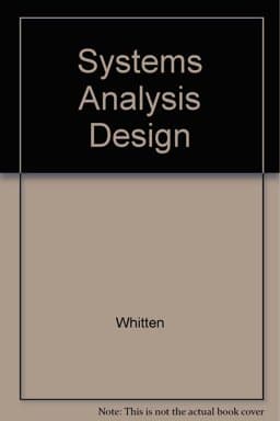 Systems Analysis and Design 9780256093612