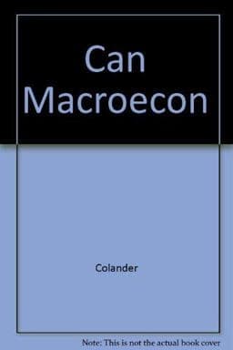 Macroeconomics (Canadian) 9780256175721