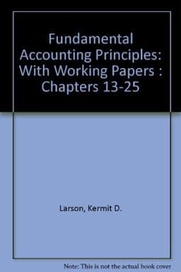 Fundamental Accounting Principles With Working Papers 9780256196467