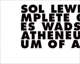 Sol Lewitt 9780262523110