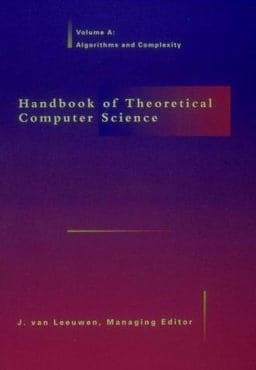 Handbook of Theoretical Computer Science 9780262720205