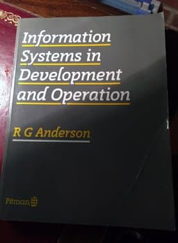 Information Systems in Development and Operations 9780273029977