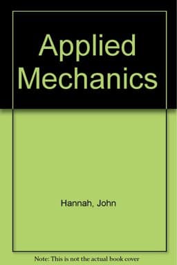 Applied Mechanics 9780273316244