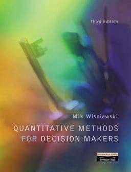 Quantitative Methods for Decision Makers 9780273646846