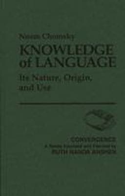 Knowledge of Language 9780275900250