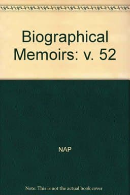 Biographical Memoirs 9780309030991