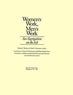 Women's Work, Men's Work 9780309034296