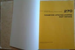 Parameters Affecting Stopping Sight Distance 9780309037112