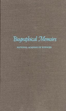 Biographical Memoirs 9780309053464