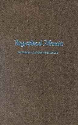 Biographical Memoirs 9780309075725