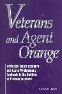 Veterans and Agent Orange 9780309083386