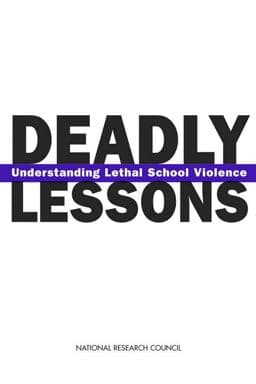 Deadly Lessons 9780309084123