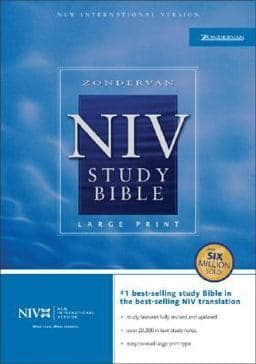 NIV Study Bible 9780310929727