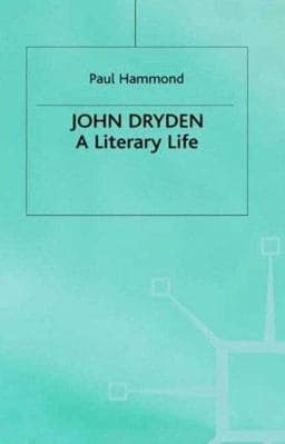John Dryden 9780312056865