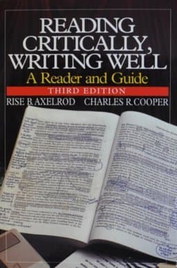 Read Critically Writing Well 9780312094461