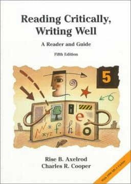 Reading Critically Writing Well 9780312250294
