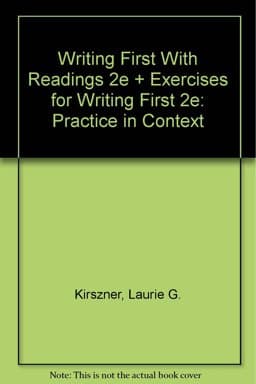 Writing First with Readings and Excercises 9780312407865