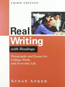 Real Writing with Readings and Writing Guide Software 9780312412319