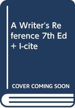 Writer's Reference and I-Cite 9780312560386