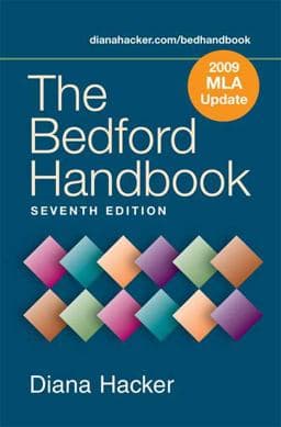 The Bedford Handbook 7e with 2009 MLA Update 9780312595050