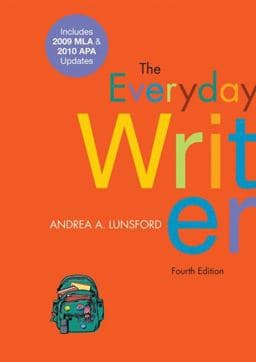 The Everyday Writer with 2009 MLA and 2010 APA Updates 9780312664862