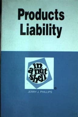 Products Liability in a Nutshell 9780314022523