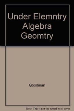 Understanding Elementary Algebra with Geometry 9780314028983