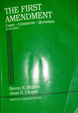 First Amendment 9780314072139