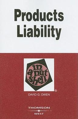 Products Liability in a Nutshell 9780314170866
