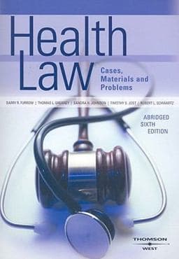 Health Law, Cases, Materials and Problems 9780314196026