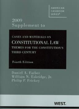 Constitutional Law 9780314205865