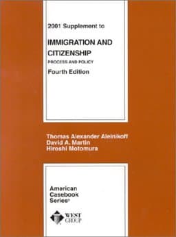 Supplement to Imigration and Citizenship 9780314259509