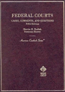 Federal Courts 9780314260109