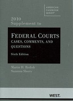 Federal Courts 9780314263926