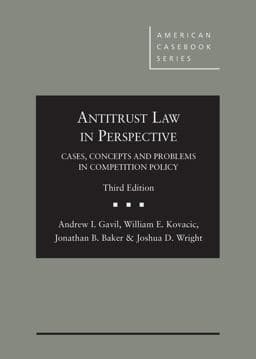 Antitrust Law in Perspective 9780314266057
