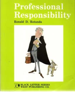 Professional Responsibility 9780314837646