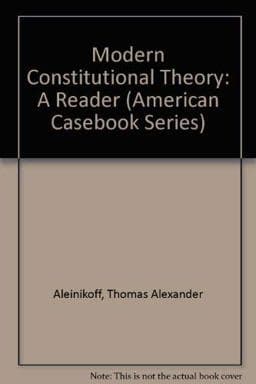 Modern Constitutional Theory 9780314883681