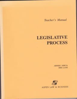 Legislative Process 9780316569682