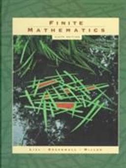 Finite Mathematics 9780321016324