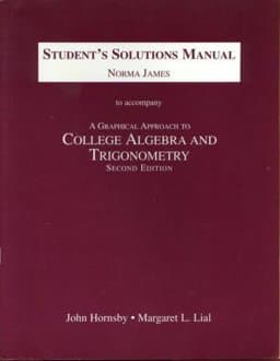 A Graphical Approach to College Algebra and Trigonometry 9780321039460