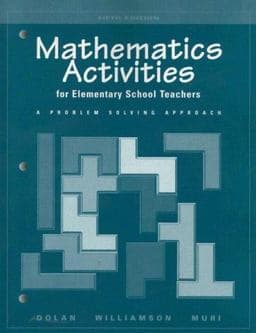 Mathematics Activities for Elementary School Teachers 9780321174130