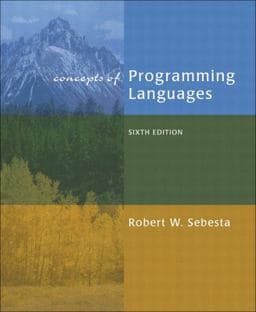 Concepts of Programming Languages 9780321193629