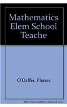 Mathematics for Elementary School Teachers 9780321205407