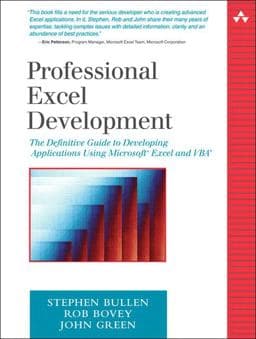 Professional Excel Development 9780321262509
