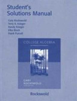 Student's Solutions Manual 9780321280862