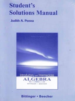 Introductory and Intermediate Algebra 9780321305916