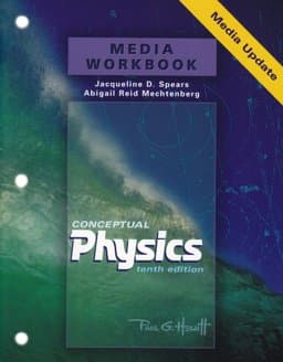 Media Workbook for Conceptual Physics Media Update 9780321548351