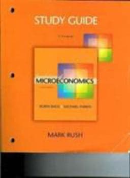 Study Guide for Foundations of Microeconomics 9780321560247