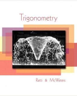 Trigonometry 9780321567987